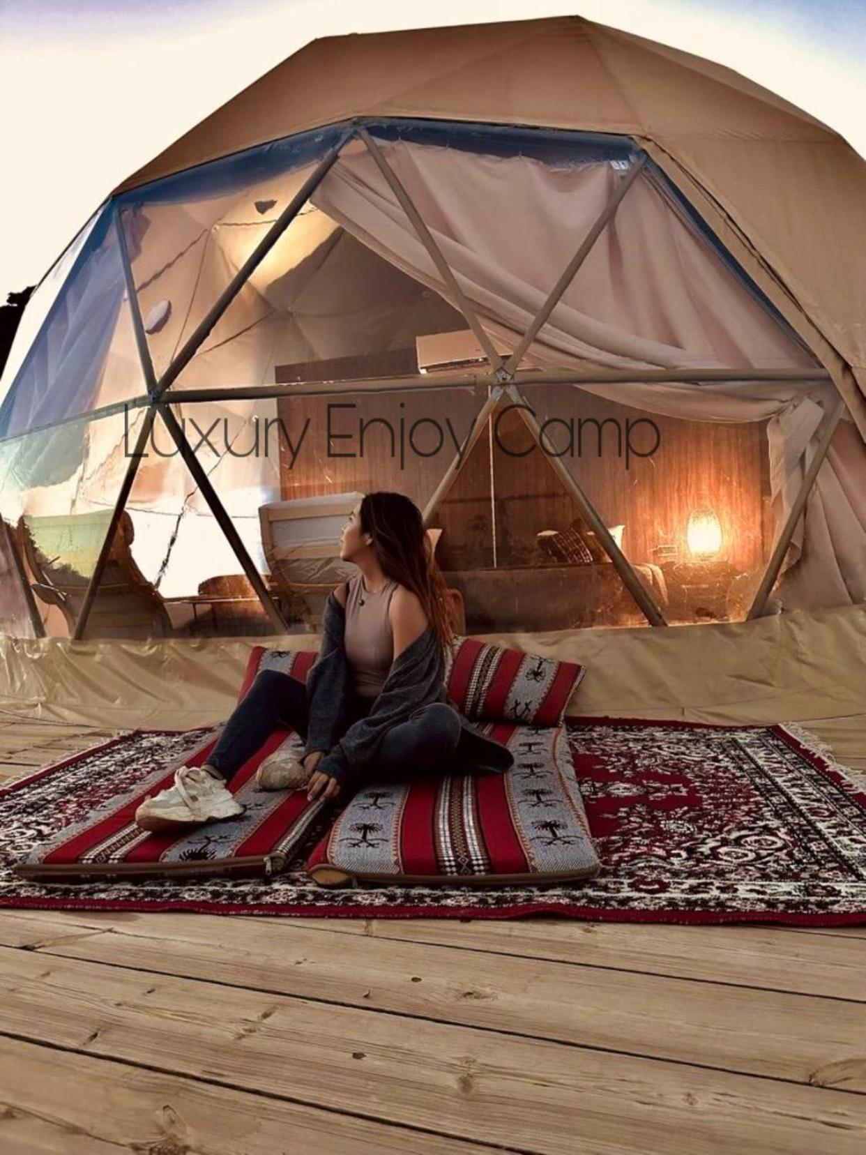Abdullah Luxury Camp Appartement Wadi Rum Buitenkant foto